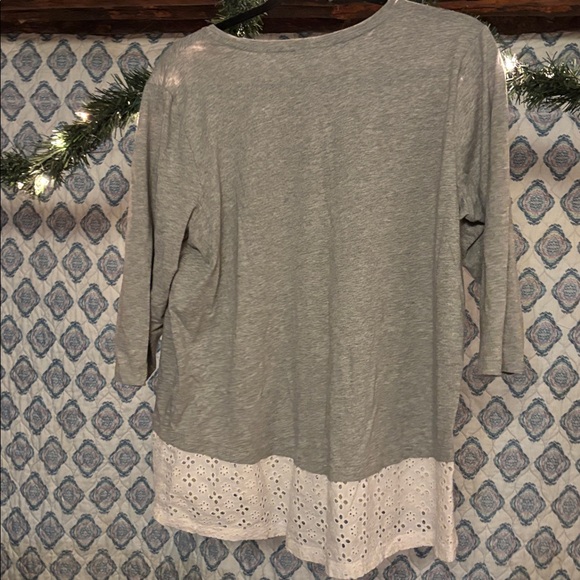 J Jill 3/4 Sleeve Ultra Soft Blouse Size 1X - Picture 5 of 5